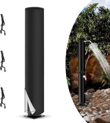 Solar Shower Column Cover Waterproof Windproof UV Protection Outdoor Shower Cover for Garden Shower Pool Shower