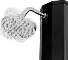 Garden Shower with Water Tank Solar Shower Column Foot Shower Rain Shower Head and Tap For Outdoor Use