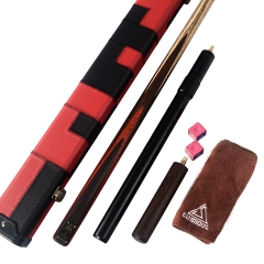 D413 CUESOUL Deluxe Paket von Handwerk 57inch einem Stück Snooker Cue