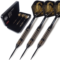 CUESOUL Black Scorpion 20/22/24 Gram Steel Tip Brass Darts