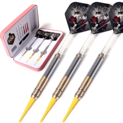 CUESOUL Dragon Pure Brass 16 Gram Soft Tip Darts for Dart Club