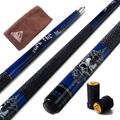 CUESOUL ROCKIN CSPC-G405  58"  Maple Pool Cue Stick Set 21oz