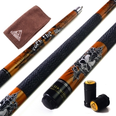 CUESOUL ROCKIN CSPC-G406  58" Maple Pool Cue Stick Set 21oz