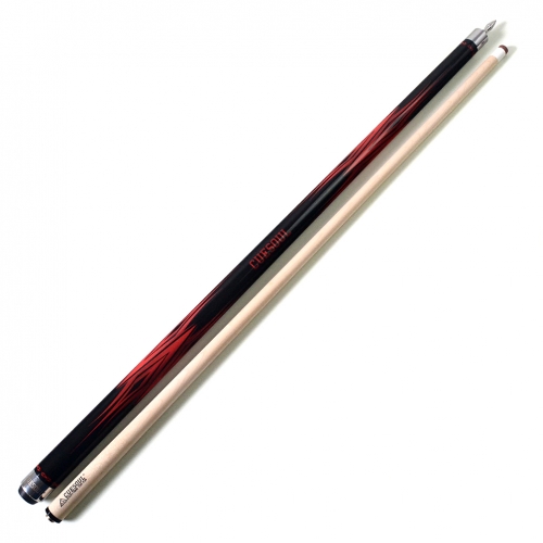 thumbnail image 2 of Canadian Maple Pool Cue Stick - 58 Inch, 13mm Tip, 19/20oz, 2-Piece Design For Beginners & Home Use 2 of 10