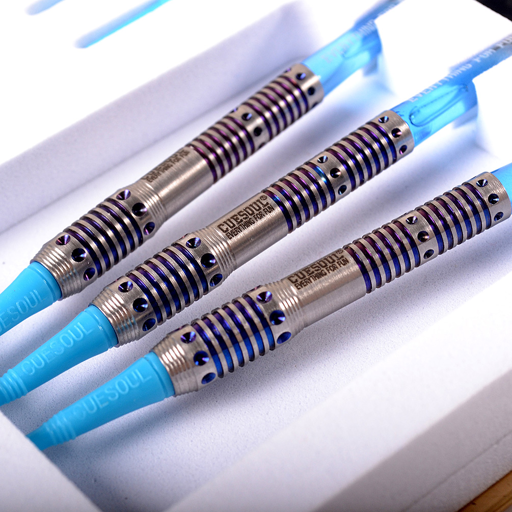 CUESOUL BLACK SCORPION 18gタングステンソフトチップダーツセット