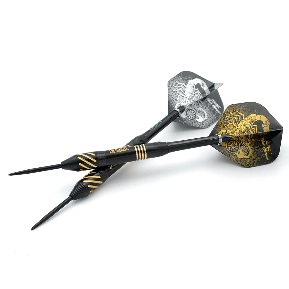Set De Fléchettes CUESOUL Black Scorpion 16g - Pointe Souple, Étuie De Luxe | Pour Débutants Et Intermédiaires