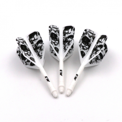 CUESOUL ROST Integrated Dart Shaft and Flights Big Wing Shape,Set of 3