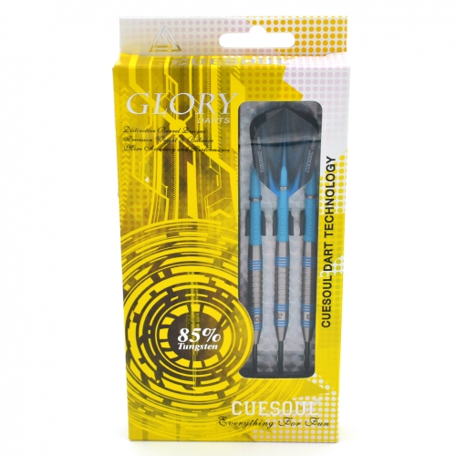 CUESOUL GLORY 22g/24g/26g 85% Tungsten Steel Tip Dart With Blue Lines