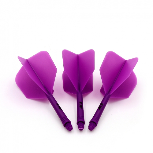 CUESOUL ROST Dartpfeile Integrato Personalizzato Schäfte Shaft And Darts Flight Medium, Set di 3 Pezzi Schädel Pattern (CSAK-5KL12