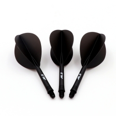 CUESOUL ROST Dart Shaft Integrato e Alette Slim Shape con Motivo Accattivante, Set di 3 Pezzi (CSAK-55SC-1