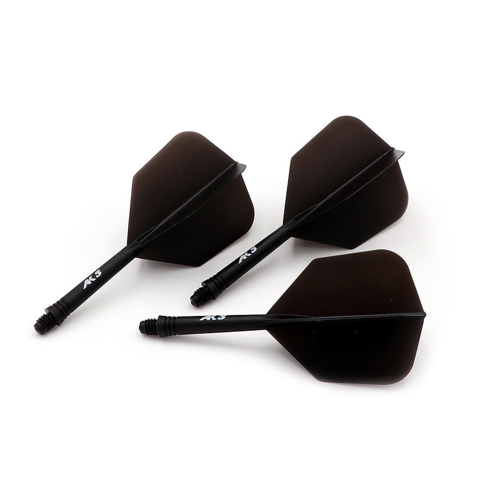 CUESOUL Integrated Dart Shaft and Flights Medium,Set of 3