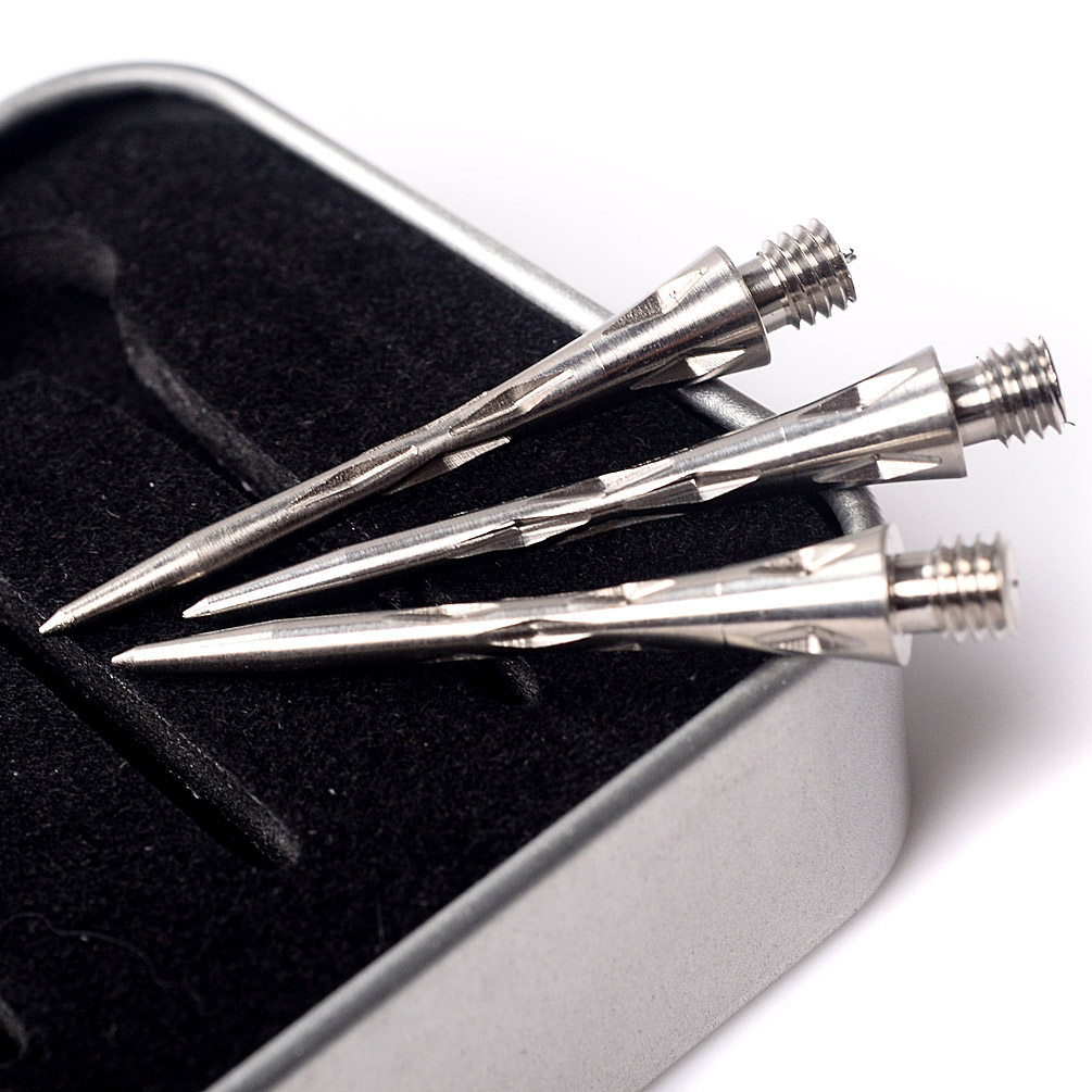 Cuesoul Titanium Grooved Conversion Darts Point