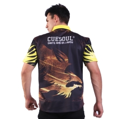 CUESOUL Breathable Dart Shirt Can be Personalised for Teams Dart Shirt-Fit