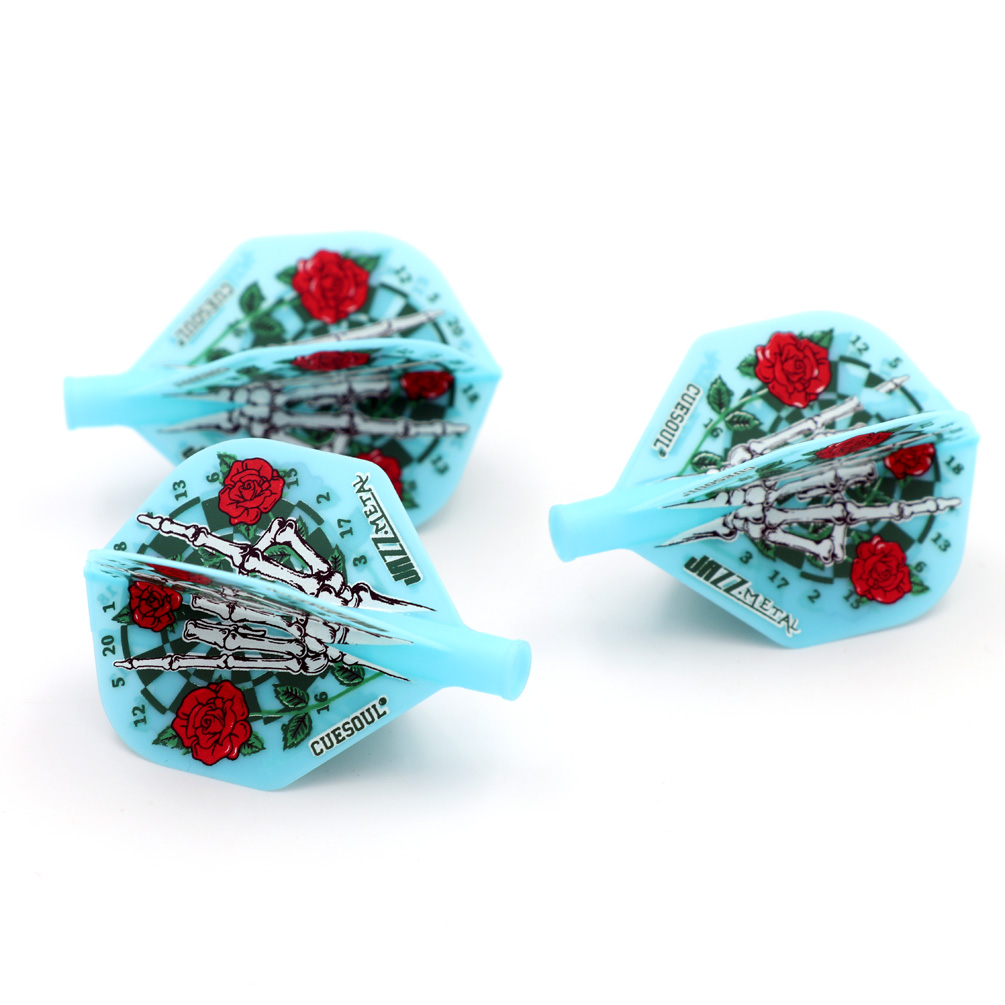 CUESOUL TERO FLIGHT STYSTEM AK7 Dart Shafts Built-in Spring Telescopic - Foto 10