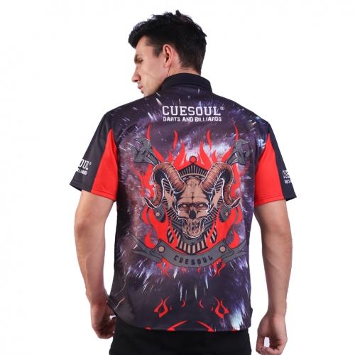 CUESOUL Breathable Dart Shirt Can be Personalised for Teams Dart Shirt-S