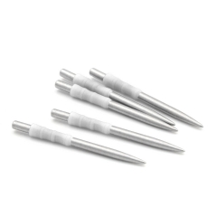 CUESOUL TOUCH POINT I Replacement Dart Steel Point White,Steel Tips,Pack of 5pcs