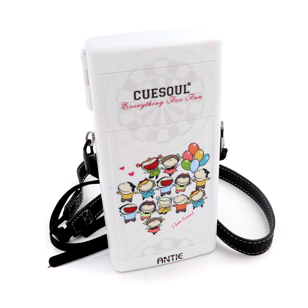 クールなパターンデザインのCUESOULANTIEハードダーツケース