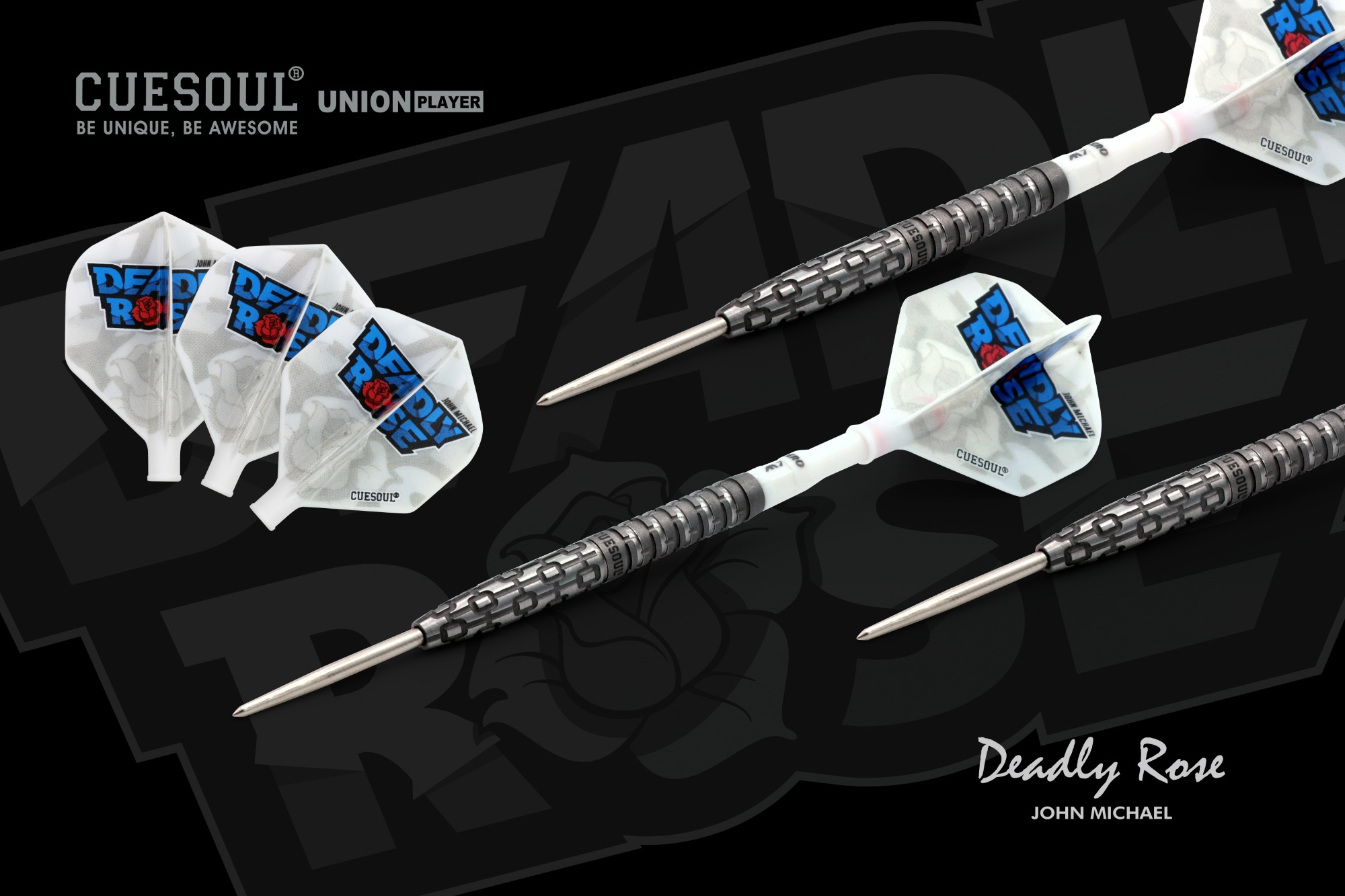 thumbnail image 2 of CUESOUL TERO AK4 Dart Flights - Standard/Shield/Diamond Shape For Steel & Soft Tip Darts (AK7 Stem Required) 2 of 13