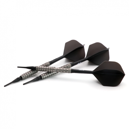 CUESOUL DAZZLING 20g Soft Tip 90% Tungsten Dart Set Frosted Surface with ROST Flights