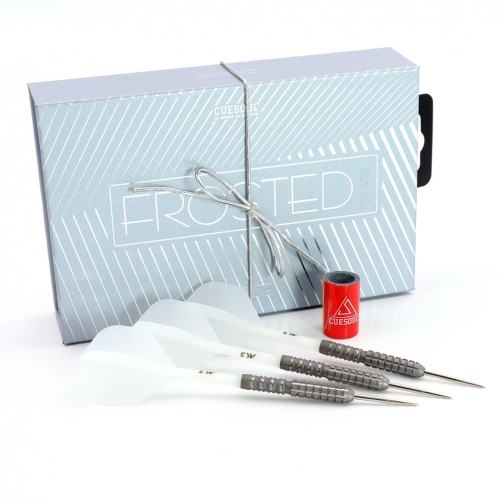 CUESOUL DAZZLING 22g Steel Tip 90% Tungsten Dart Set Frosted