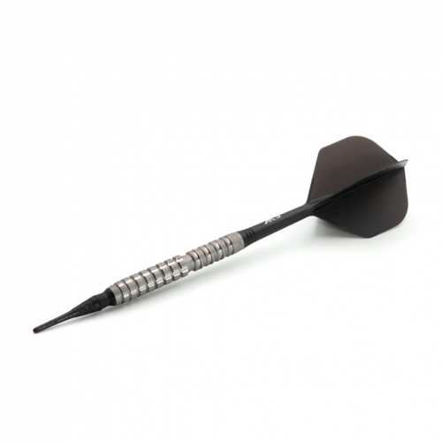 CUESOUL DAZZLING 20g Punta blanda Juego de dardos de tungsteno al 90% Superficie esmerilada con plumas ROST