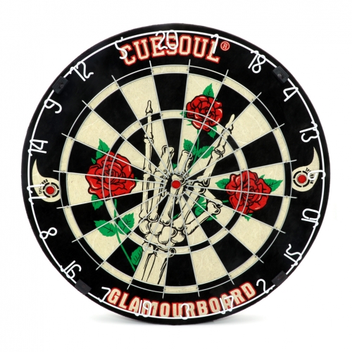 CUESOUL GLAMOURBOARD TRI-OLHOS 18 "* 1-1 / 2" Tamanho Oficial Sisal Cerdas Dartboard