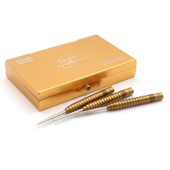 CUESOUL Robbie Green RETRO 22g / 24g 90% Wolfram Stahlspitze Dart Barrels, Gold Version