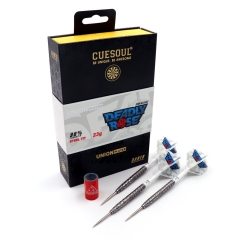 CUESOUL John 'DEADLY ROSE' Michael 23g 90% Tungsten Steel Tip Dart Set,frosted surface finished
