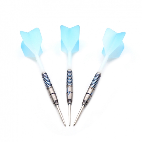 3pcs 20g Tungsten Steel Barrel Darts Set Blue Black Wings Perfect Sports  Entertainment, Save Clearance Deals