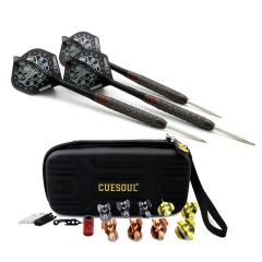 CUESOUL BIG BEAST 90% 27g Steel Tip Tungsten Dart Set with Dart Case