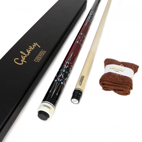 CUESOUL GALAXY 58inches 19oz Pool Cue Stick,13mm tips