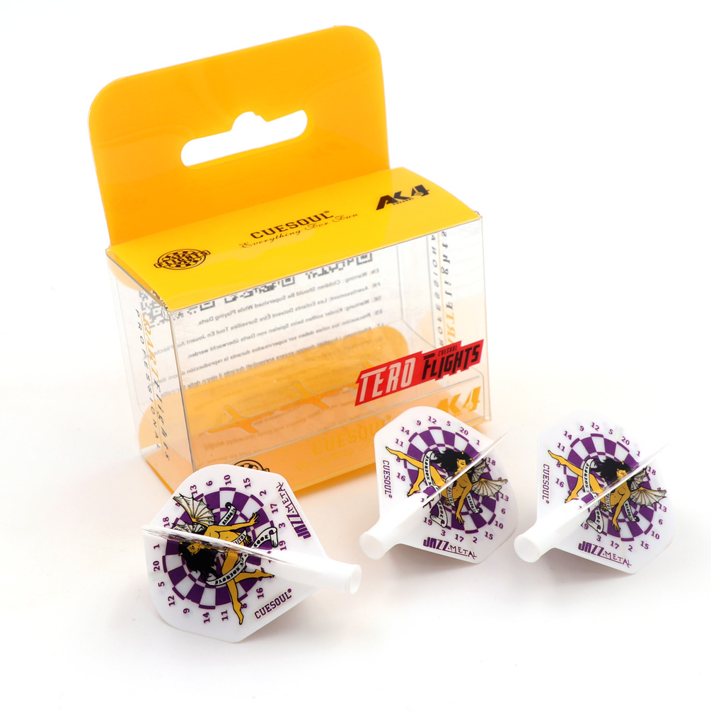 CUESOUL TERO FLIGHT STYSTEM AK7 Dart Shafts Built-in Spring Telescopic - Foto 3