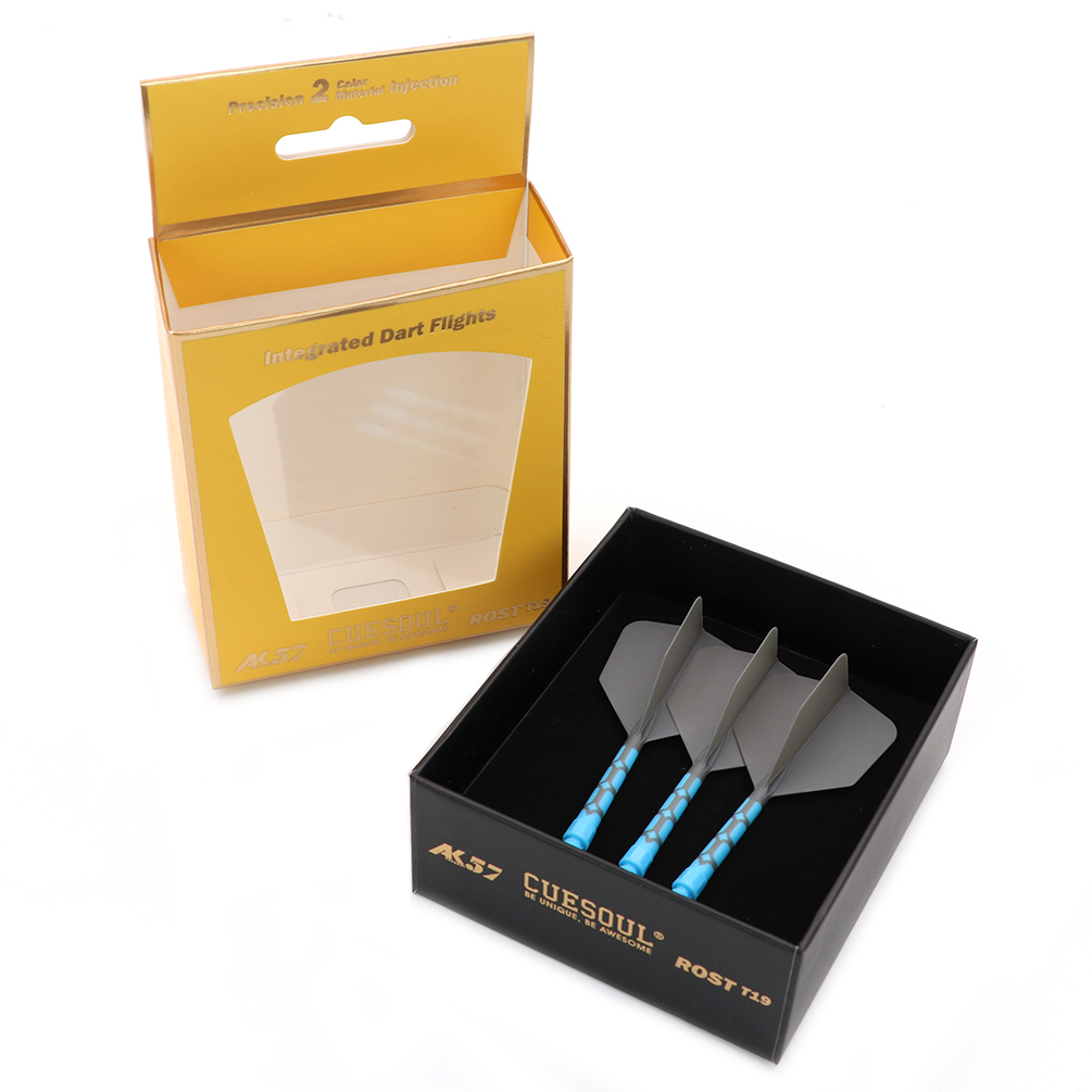 Cuesoul ROST T19 Aste E Alette Freccette - Set Da 3 | Forma Standard, Materiale Durevole | Per Giocatori - Foto 8