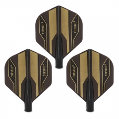 CUESOUL TERO AK4 Dart Flights Forme Standard avec Motif Attrayant, Lot de 3 pièces CUESOUL TERO AK4 Dart Flights Forme Standard avec Motif Attrayant, Lot de 3 pièces