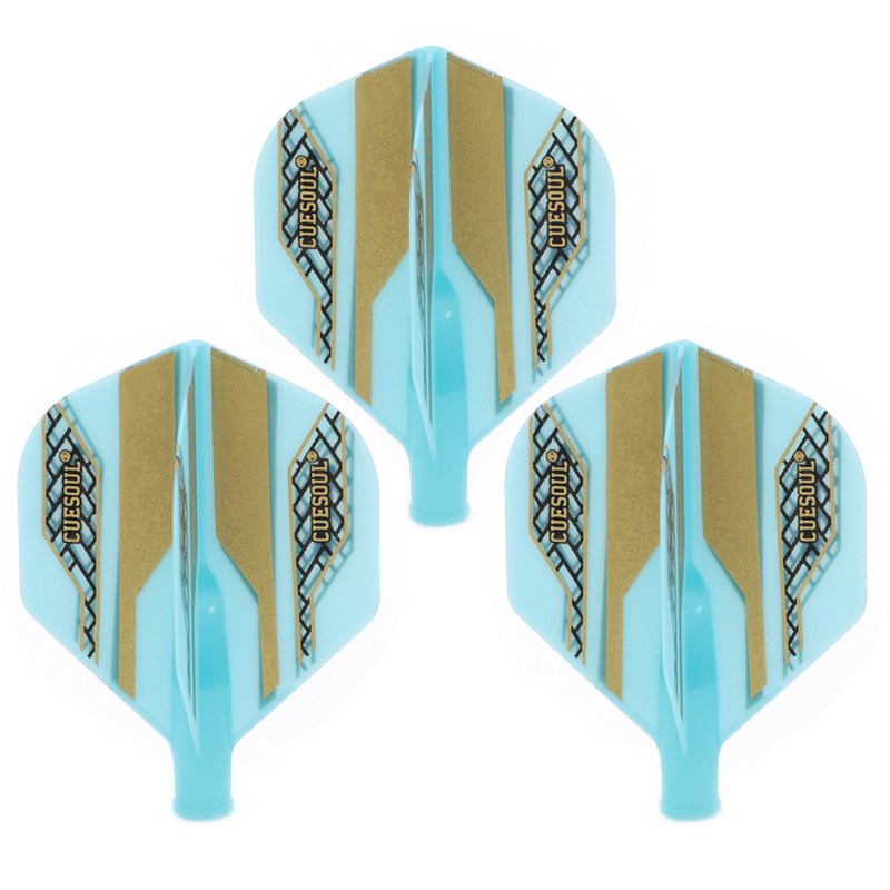 CUESOUL TERO Plus Dart Flights - Double Direction Telescopic & Rotating System AK4 For Tighter Groupings