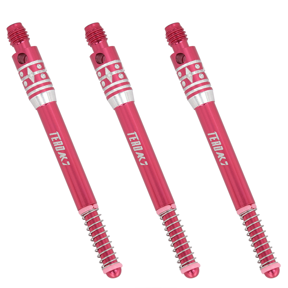 TERO AK7 Carbon Dart Shafts/Stem Built-in Spring Telescopic,Set Of 3 Pcs-Green - Foto 5