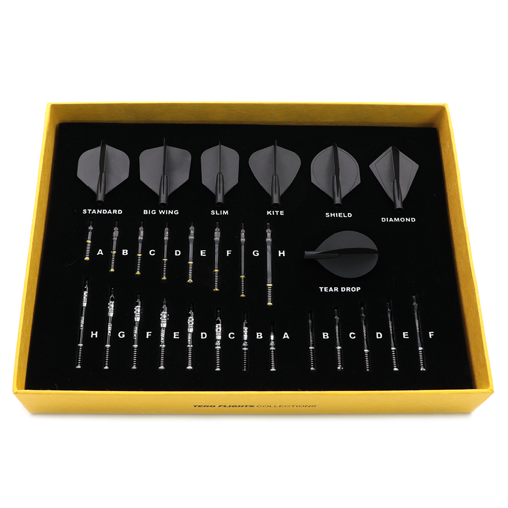 CUESOUL TERO Flights Dart Flights Collection,Include Different Shapes