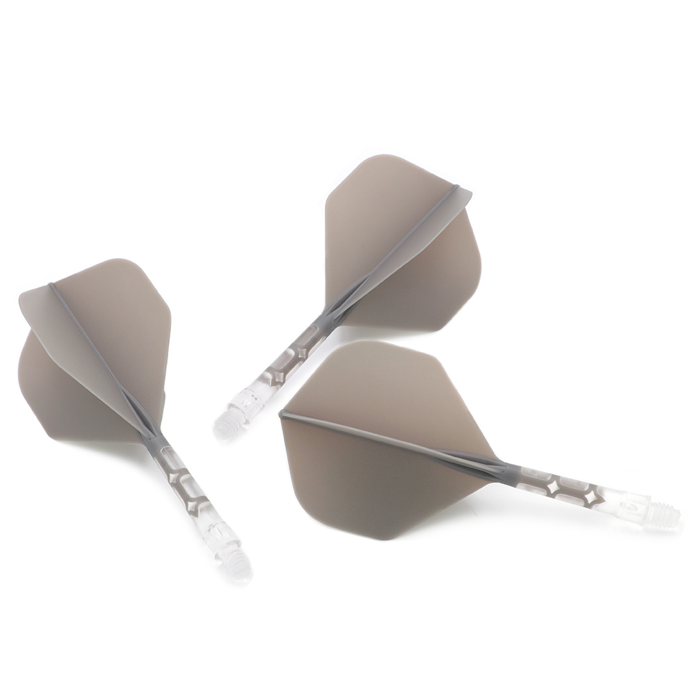 CUESOUL Forma Integrated Dart Shaft And Flights Standard, Set di 3 Pezzi Design Unico