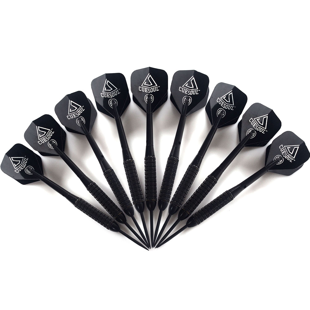 CUESOUL Professional 23g Steel Tip Darts With Nylon shafts Poly