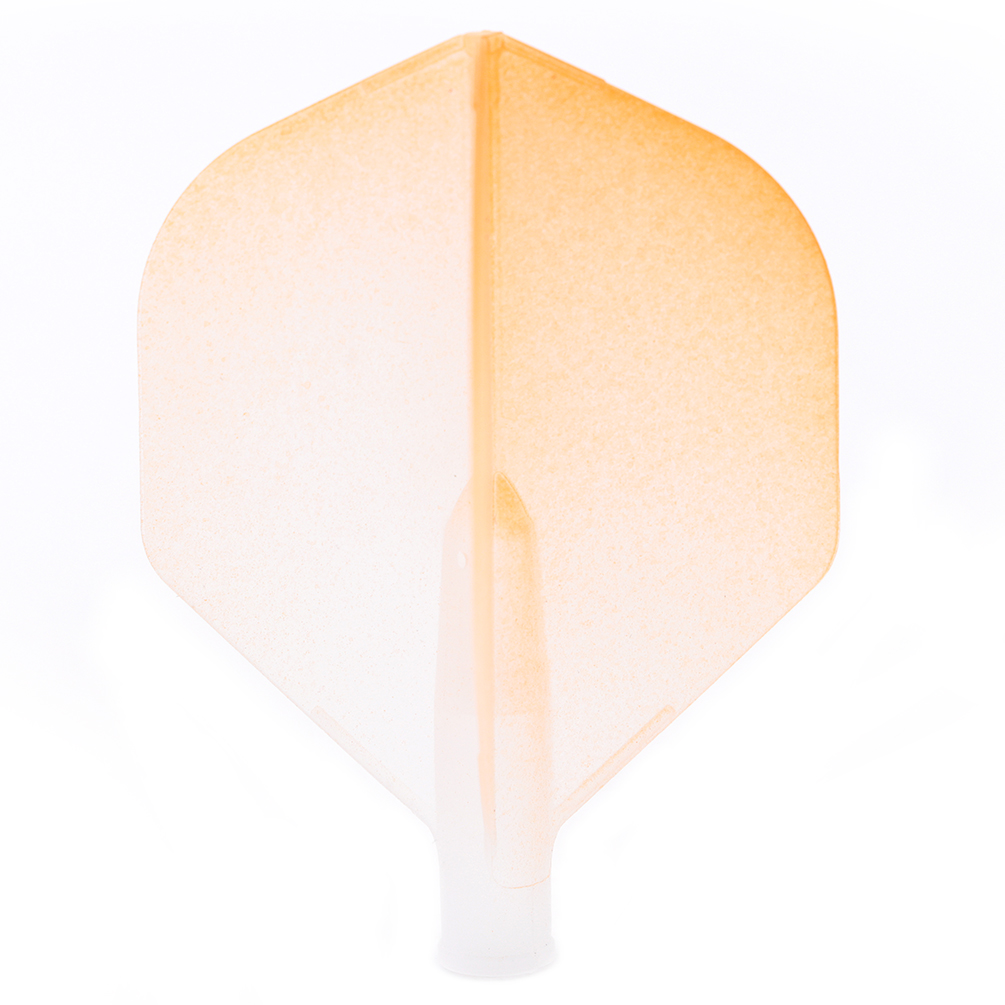 Cuesoul Tero Flights AK4 - Alette Per Freccette In Plastica Chiara - Standard - Solo Per Sistema Tero AK4