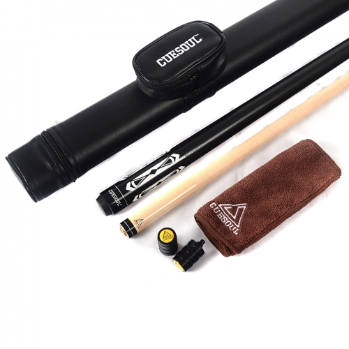 CUESOUL 12.75mm Billiard Pool Cue Stick 19 oz with Cue Case