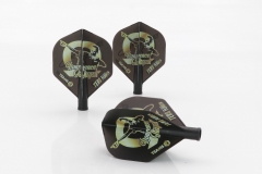 CUESOUL  TERO AK4 Dart Flights LOURENCE ILGLAN 'The Gunner'  2023 Version in Standard Shape,Set of 3 pcs