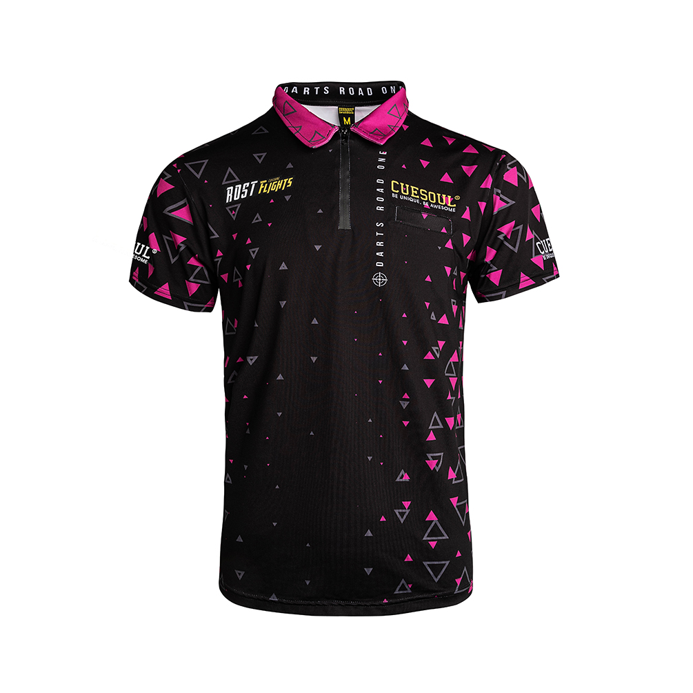 Cuesoul Darts Road One Breathable Dart Shirt Dart Jersey Can Be Personalised For Teams Dart Shirt 3679