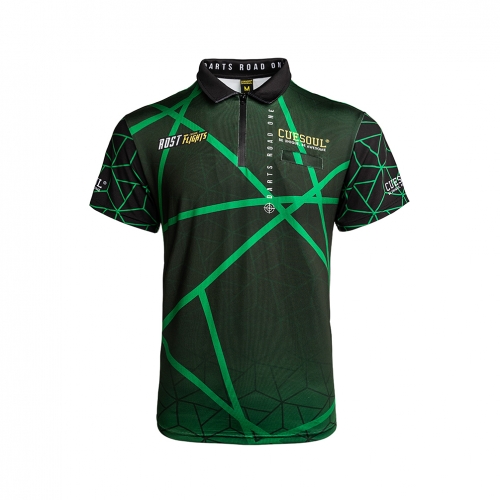 CUESOUL DARTS ROAD ONE Breathable Dart Shirt Dart Jersey Can be Personalised for Teams Dart Shirt