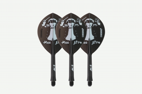 CUESOUL ROST Integrated Dart Shaft and Flights (Mark Cleaver)AK5 Dart Flights,Set of 3 pcs 