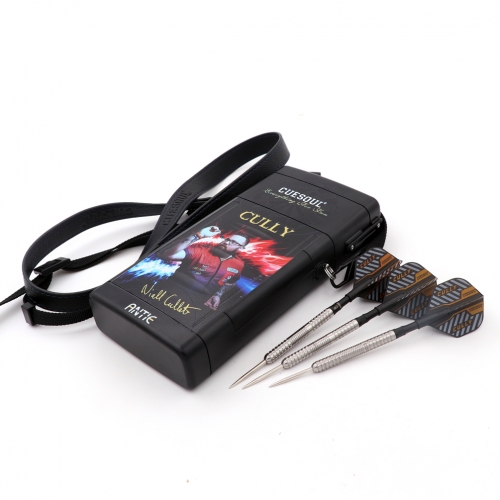 CUESOUL Niall Culleton 24g 95% Tungsten Dart Set with TERO Flight,Packed in ANTIE Hard Dart Case