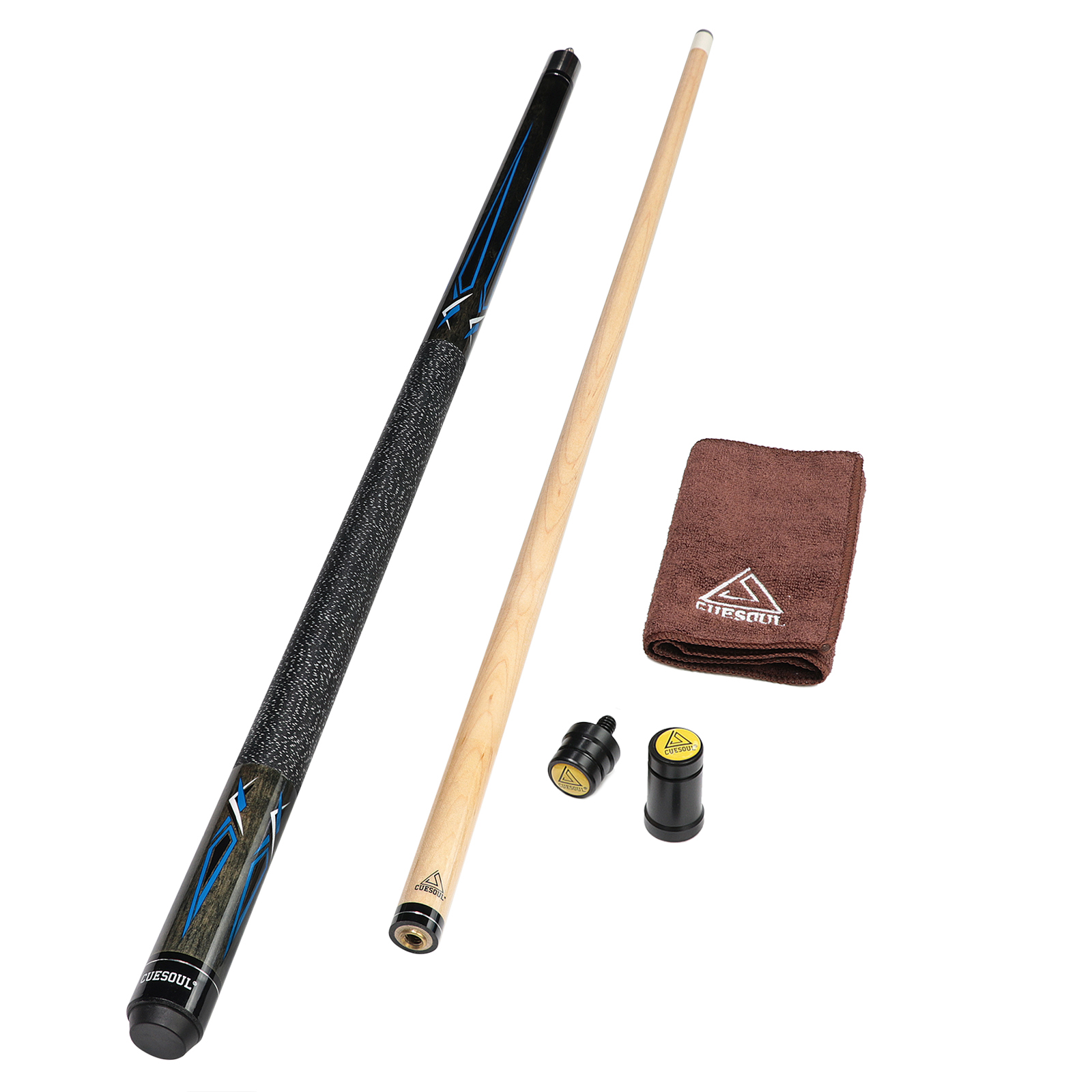 CUESOUL ビリヤードキュー 19oz CUESOUL 58inch 19oz Pool Cue Stick with 11.5mm/12.75mm Cue Tip