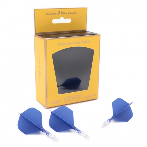 CUESOUL Aste E Flight Per Freccette ROST T19 - Set 3 Pezzi, Taglia M, Forma Standard Grande