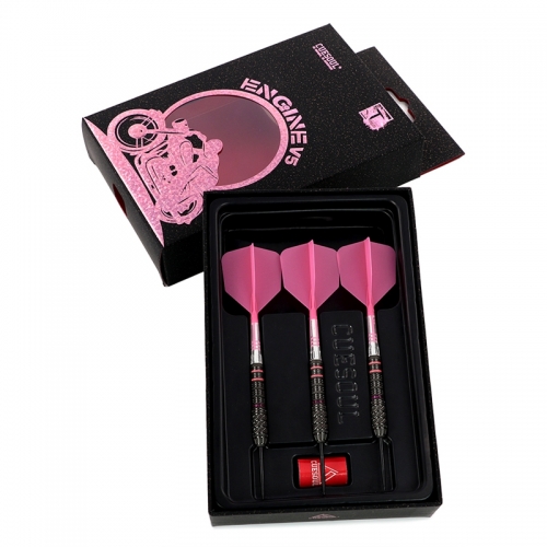 CUESOUL ENGINE V5 23g Steel Tip 90% Tungsten Dart Set with Oil