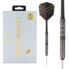 CUESOUL DRAFT BEER 23g Steel Tip 90% Tungsten Dart Set with Oil Paint Finished and Unifying ROST Flights